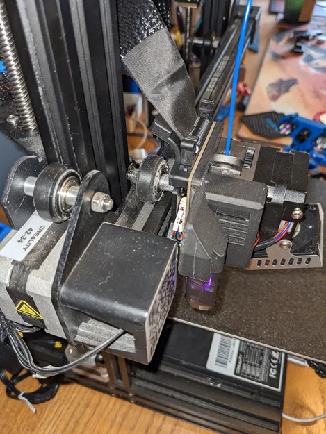 Mount backplate Sprite Pro Extruder “gần như zero” cho Ender 3/v2 - Image 2