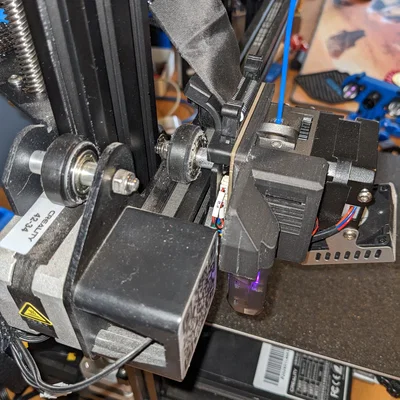 Mount backplate Sprite Pro Extruder “gần như zero” cho Ender 3/v2