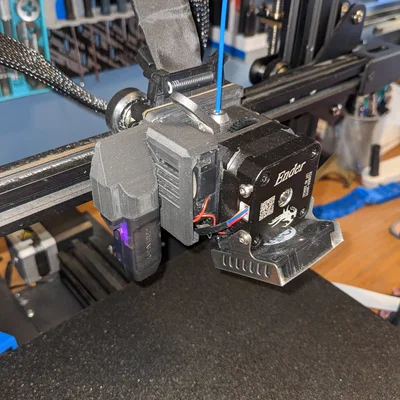 Mount backplate Sprite Pro Extruder “gần như zero” cho Ender 3/v2