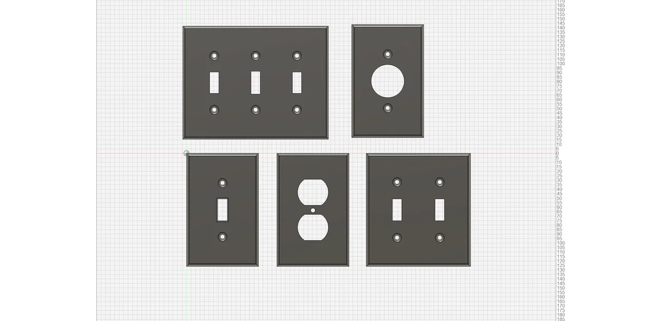 Bộ sưu tập mặt nạ công tắc và ổ cắm điện 3D độc đáo - Image 2