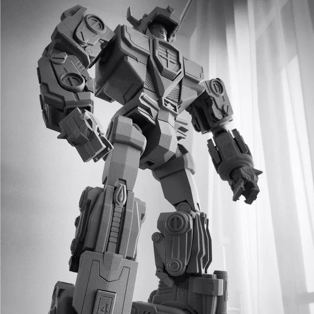 Voltron (Version 1.0) – bộ file STL 3D print - Image 1