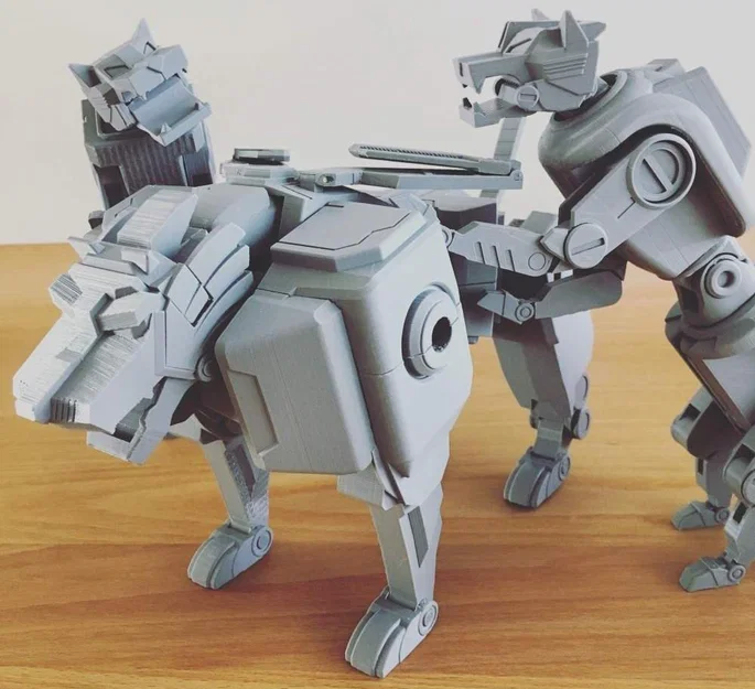 Voltron (Version 1.0) – bộ file STL 3D print - Image 2