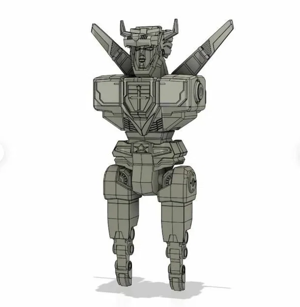 Voltron (Version 1.0) – bộ file STL 3D print - Image 4