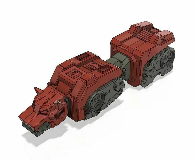 Voltron (Version 1.0) – bộ file STL 3D print - Image 8