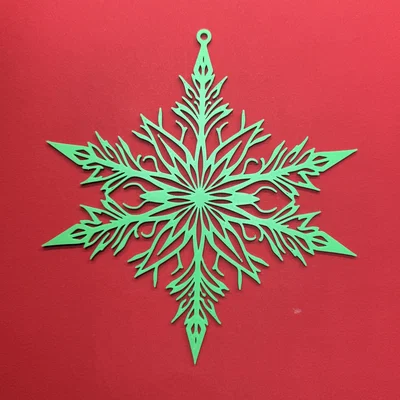 Bông tuyết treo trang trí (Snowflake for hanging)