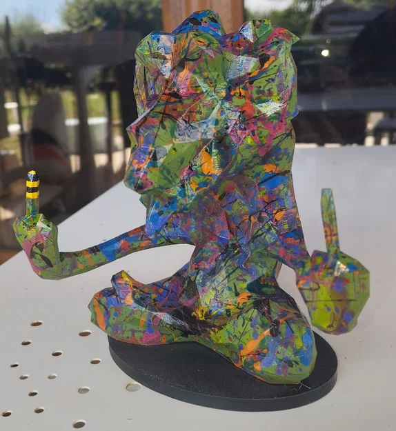 Monkey FU (mô hình poly) - Image 2