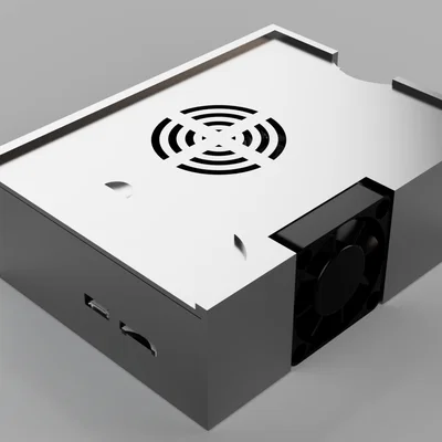 Vỏ motherboard lật ngược dạng ngăn kéo cho Ender 3 V2 (và có thể máy khác)