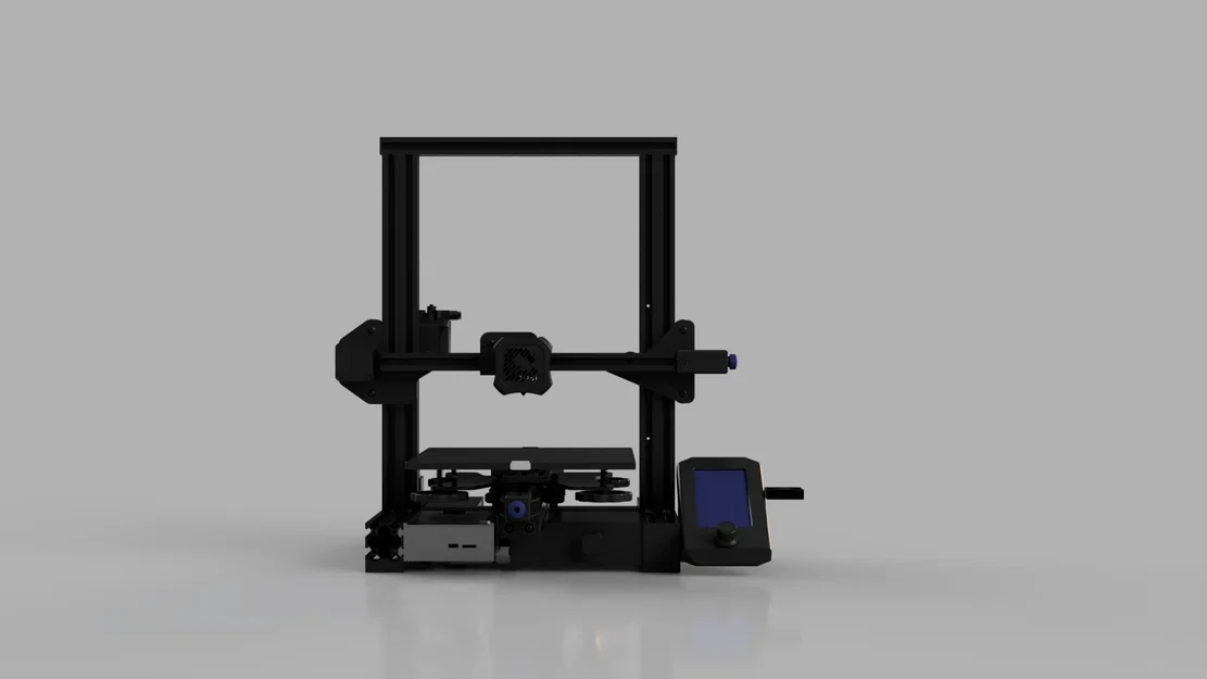 Vỏ motherboard lật ngược dạng ngăn kéo cho Ender 3 V2 (và có thể máy khác) - Image 5