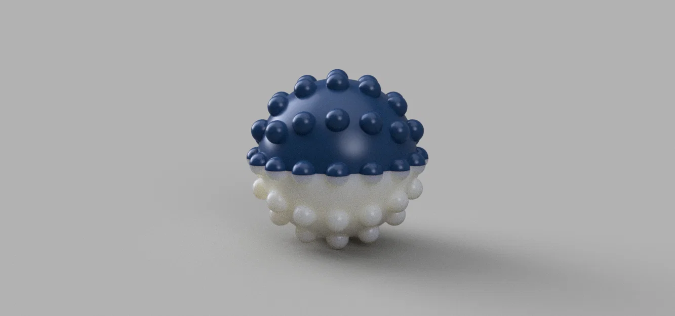 Bóng Massage Có Núm In 3D – Giảm Căng Cơ Mọi Lúc, Mọi Nơi - Image 2