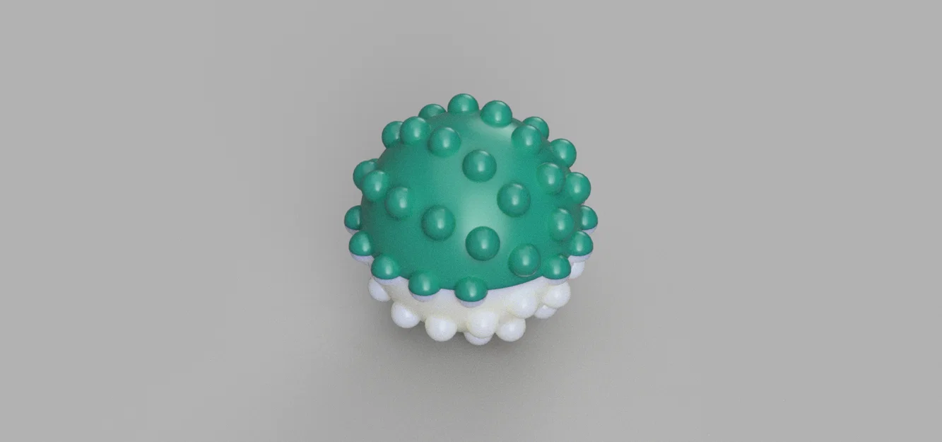 Bóng Massage Có Núm In 3D – Giảm Căng Cơ Mọi Lúc, Mọi Nơi - Image 4