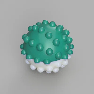 Bóng Massage Có Núm In 3D – Giảm Căng Cơ Mọi Lúc, Mọi Nơi