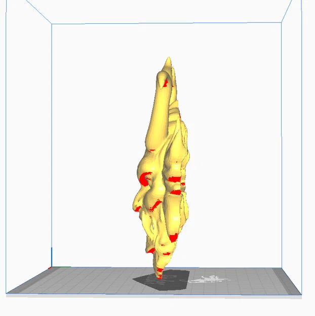 Mô hình mặt nạ Samurai Oni độc đáo - Đồ trang trí nghệ thuật 3D - Image 3