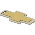 Móc khóa Chevrolet in 3D - Thiết kế logo biểu tượng phong cách - Thumbnail 1