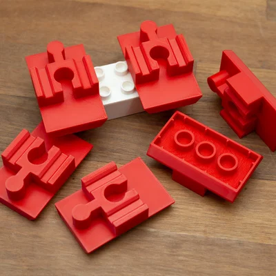 Gạch chuyển Duplo sang Brio/IKEA LILLABO (converter brick)