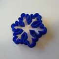 Khuôn cắt bánh hình bông tuyết (Snowflake Cutter) cho mùa Giáng sinh - Thumbnail 1