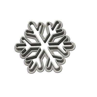 Khuôn cắt bánh hình bông tuyết (Snowflake Cutter) cho mùa Giáng sinh