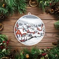 Hueforge - Ornament quả châu cây thông Noel 8 cm - Thumbnail 1