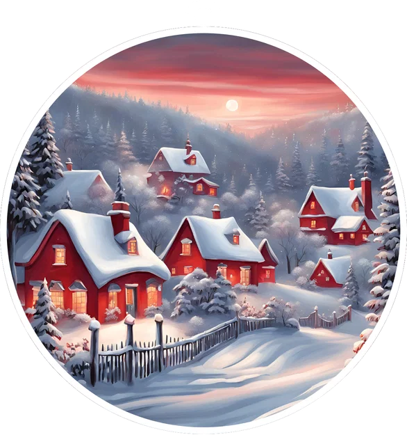 Hueforge - Ornament quả châu cây thông Noel 8 cm - Image 2