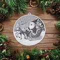 Hueforge - Quả Châu Trang Trí Cây Thông Noel 8 cm - Thumbnail 1