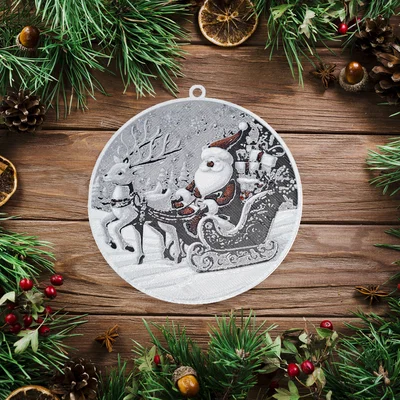 Hueforge - Quả Châu Trang Trí Cây Thông Noel 8 cm