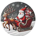Hueforge - Quả Châu Trang Trí Cây Thông Noel 8 cm - Thumbnail 2