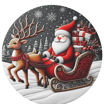 Hueforge - Quả Châu Trang Trí Cây Thông Noel 8 cm