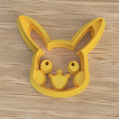 Khuôn cắt bánh quy hình Pikachu - In 3D tạo hình Pokemon đáng yêu