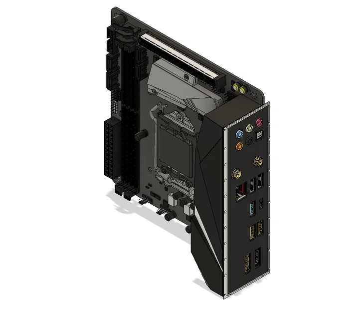 Mô hình 3D Bo mạch chủ ASUS ROG STRIX B360-I ITX - Image 1