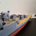 Thiết giáp hạm HMS Hood (HMS Hood Battleship) – Model in 3D tỉ lệ 1:385 - Thumbnail 6