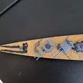 Thiết giáp hạm HMS Hood (HMS Hood Battleship) – Model in 3D tỉ lệ 1:385 - Thumbnail 8