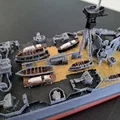 Thiết giáp hạm HMS Hood (HMS Hood Battleship) – Model in 3D tỉ lệ 1:385 - Thumbnail 15