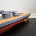 Thiết giáp hạm HMS Hood (HMS Hood Battleship) – Model in 3D tỉ lệ 1:385 - Thumbnail 16