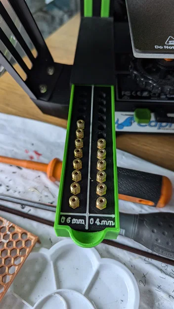 Ngăn kéo lưu trữ nozzle cho Ender 3/Ender 3 Neo - Image 1