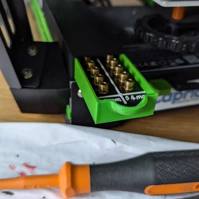 Ngăn kéo lưu trữ nozzle cho Ender 3/Ender 3 Neo