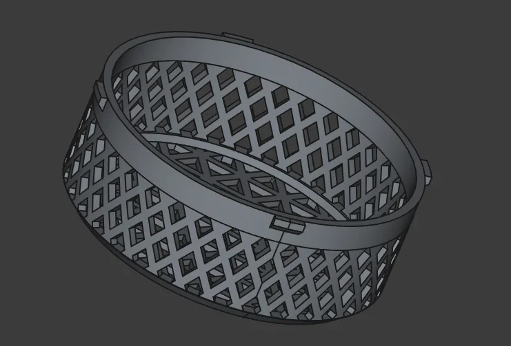 Hộp đựng hạt hút ẩm tối ưu cho tủ sấy nhựa in 3D tự chế - Image 1