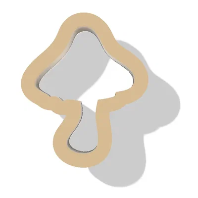 Khuôn cắt bánh quy nấm ma thuật (Magic mushroom cookie cutter)