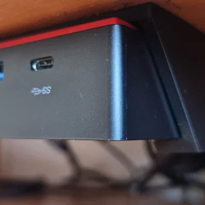 Giá treo dưới bàn cho Lenovo Hybrid Dock (40AF) gọn gàng