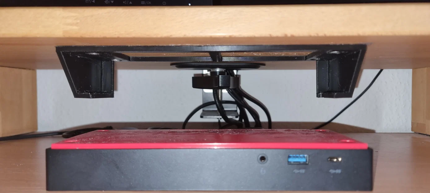 Giá treo dưới bàn cho Lenovo Hybrid Dock (40AF) gọn gàng - Image 6