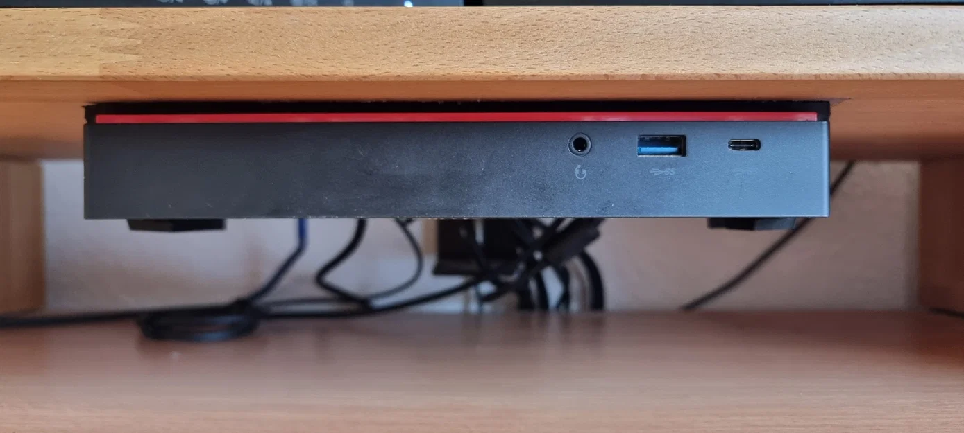 Giá treo dưới bàn cho Lenovo Hybrid Dock (40AF) gọn gàng - Image 8