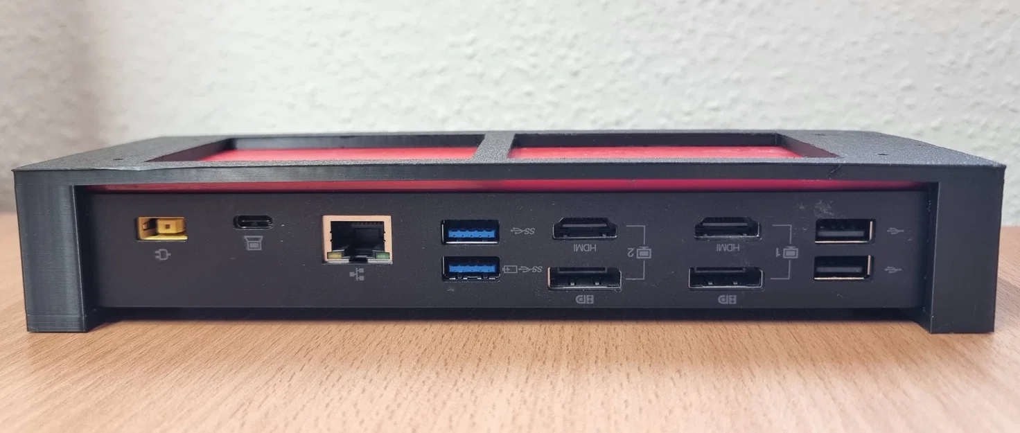 Giá treo dưới bàn cho Lenovo Hybrid Dock (40AF) gọn gàng - Image 11