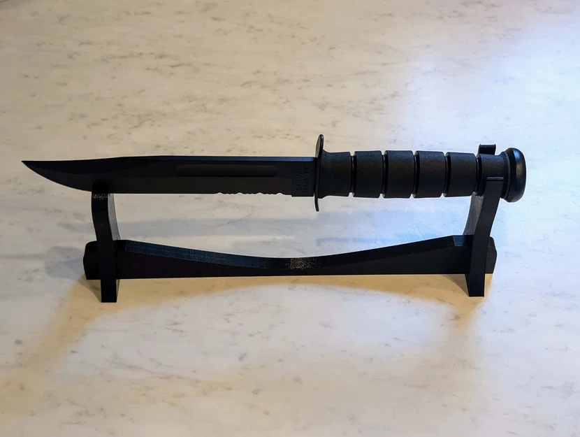 Kệ Đỡ Dao Ka-Bar (Ka-Bar Knife Stand) - Image 1