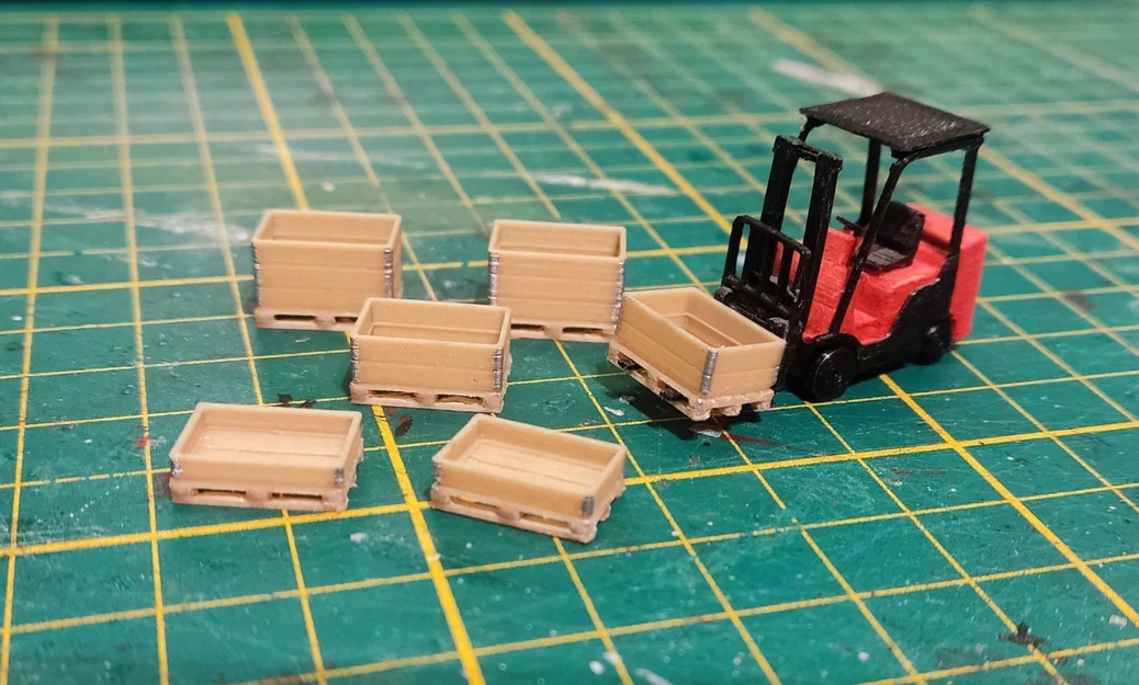 Viền Europallet tỉ lệ H0 1:87 (edges) - Image 1