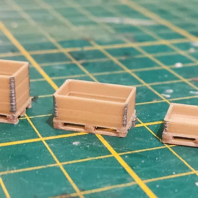 Viền Europallet tỉ lệ H0 1:87 (edges)