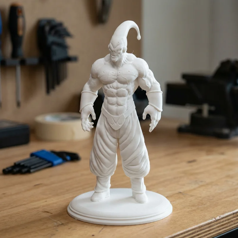 Figure Majin Buu Super Buu Dragon Ball (Mô hình in 3D)