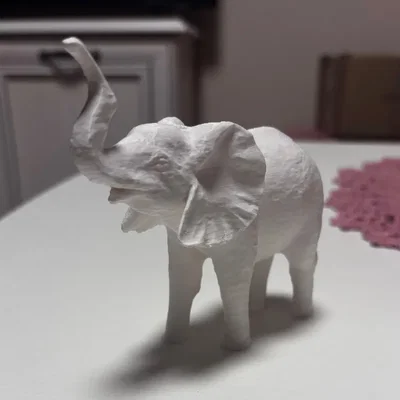 Mô hình tượng voi Elephant Sculpture trang trí bàn làm việc độc đáo