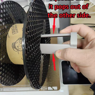 Adapter cuộn Prusament cho Bambu A1 AMS Lite (Bambu A1 AMS Lite Prusament Spool Adapter)