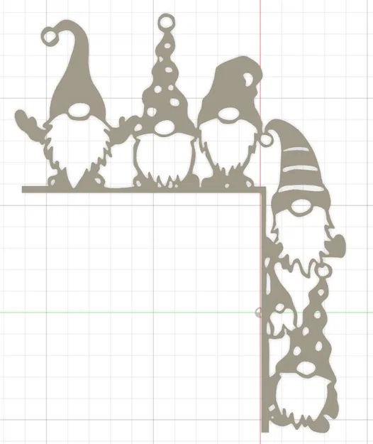 Trang trí góc cửa hình chú lùn Giáng sinh (Weihnachtself Türrahmen) - Image 2