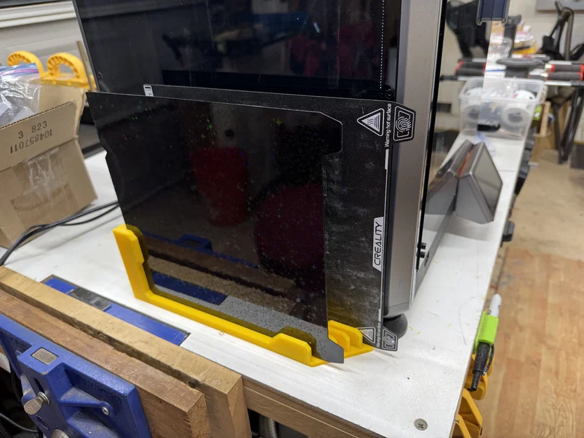 Giá giữ build plate sheet 5 khe, in vừa K1 và hợp đa số loại sheet - Image 2