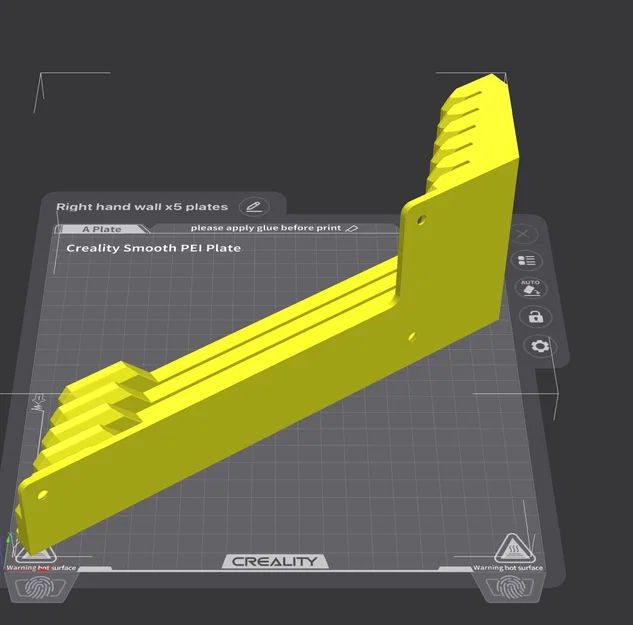 Giá giữ build plate sheet 5 khe, in vừa K1 và hợp đa số loại sheet - Image 3