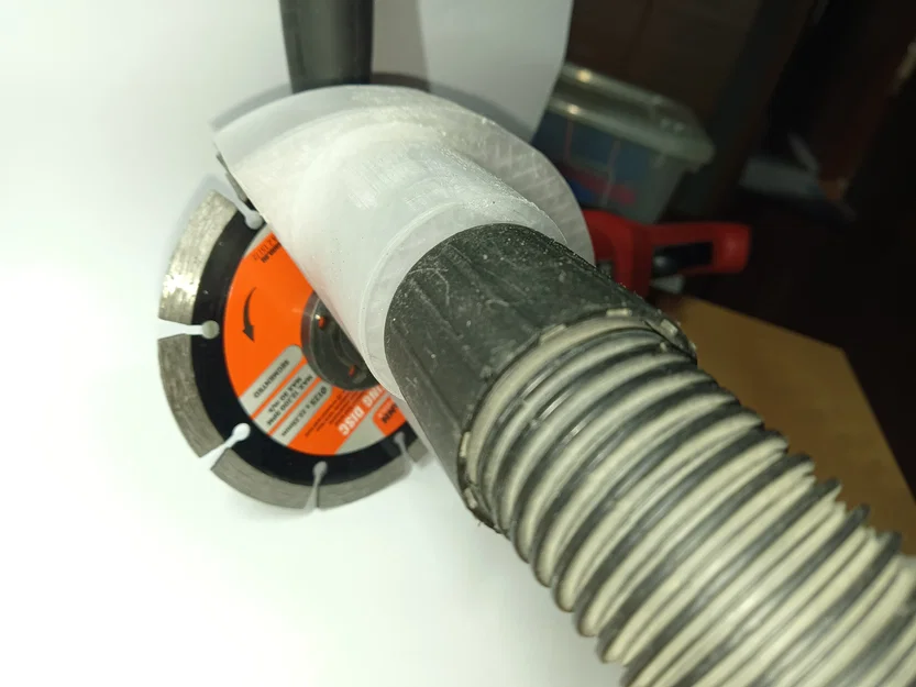 Bộ thu bụi cho máy mài góc D=125mm (Angle grinder dust collection) - Image 1